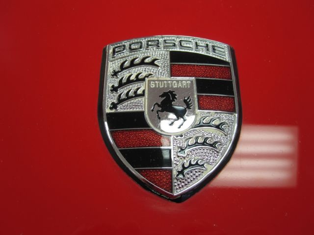 1987 Red Porsche 911