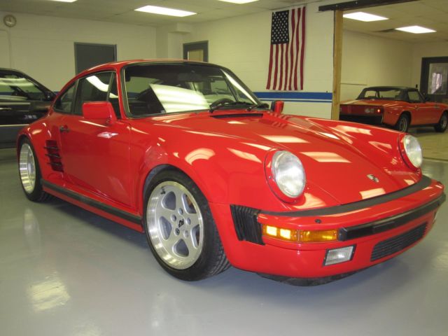 1987 Red Porsche 911