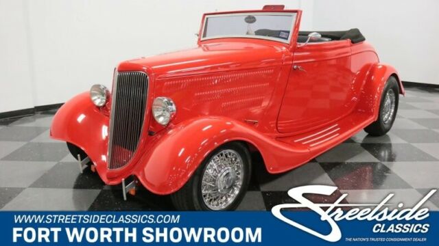 1934 Red Ford Other Convertible