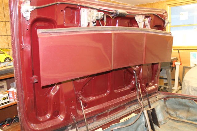 1966 Burgundy Ford Thunderbird Convertible