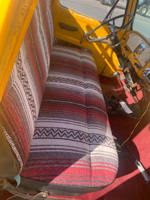 1962 Yellow Ford F-100 Standard Cab Pickup