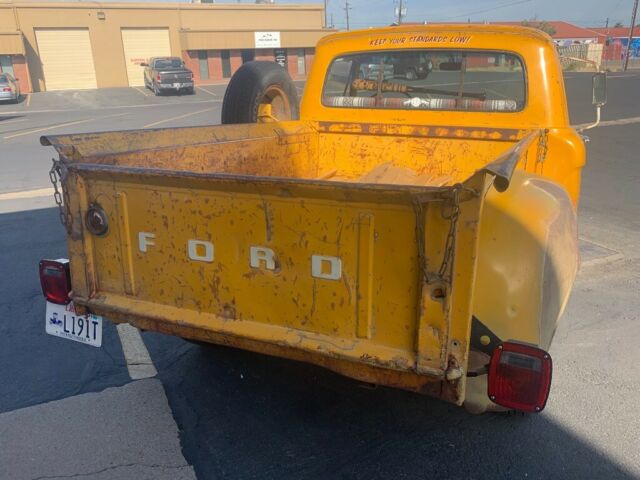 1962 Yellow Ford F-100 Standard Cab Pickup