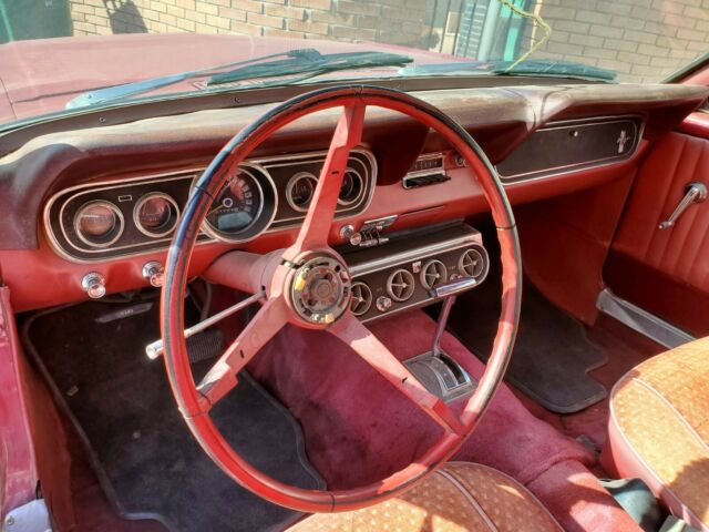 1966 Red Ford Mustang Coupe