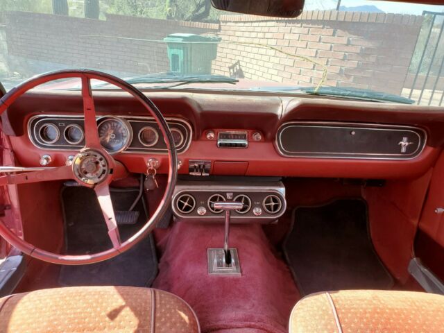 1966 Red Ford Mustang Coupe