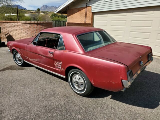 1966 Red Ford Mustang Coupe