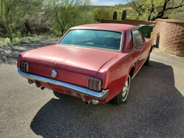 1966 Red Ford Mustang Coupe