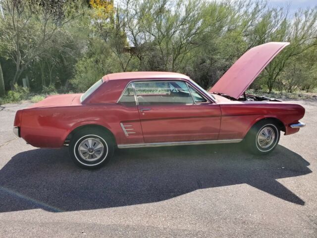 1966 Red Ford Mustang Coupe