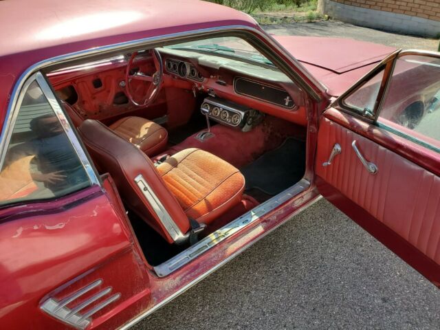 1966 Red Ford Mustang Coupe