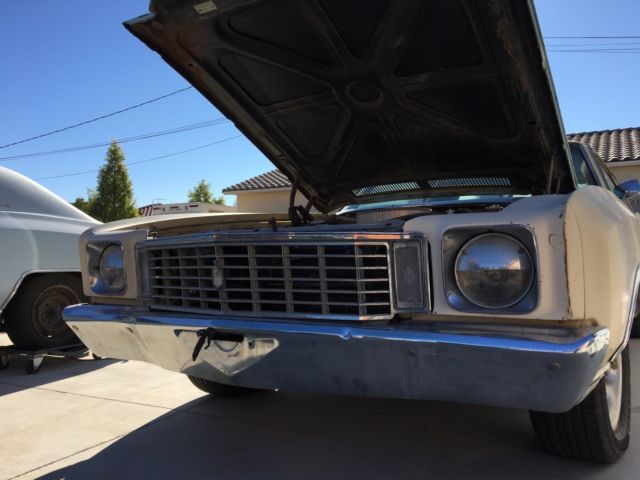 1972 Tan Chevrolet Monte Carlo Coupe