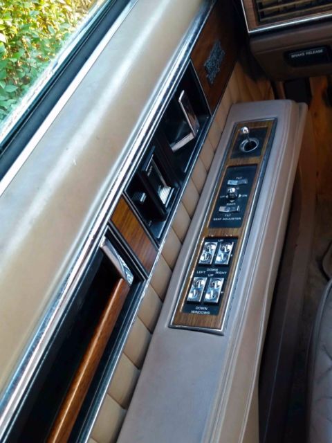 1989 Blue Oldsmobile Ninety-Eight Sedan