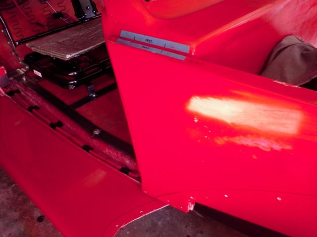 1937 Red Gel Coat finsh Ford Other Hardtop Convertible