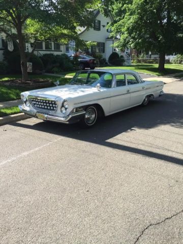 1962 White Chrysler Newport Sedan