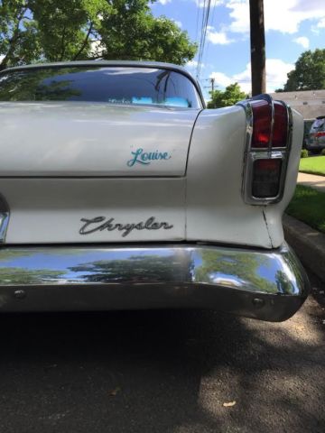 1962 White Chrysler Newport Sedan