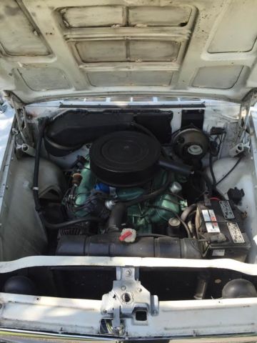 1962 White Chrysler Newport Sedan