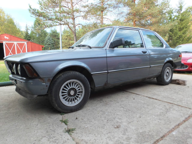1983 Baltic Blue Metallic BMW 3-Series Coupe