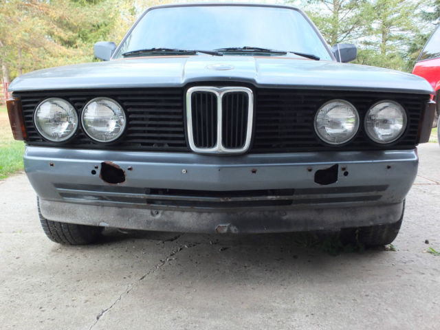 1983 Baltic Blue Metallic BMW 3-Series Coupe