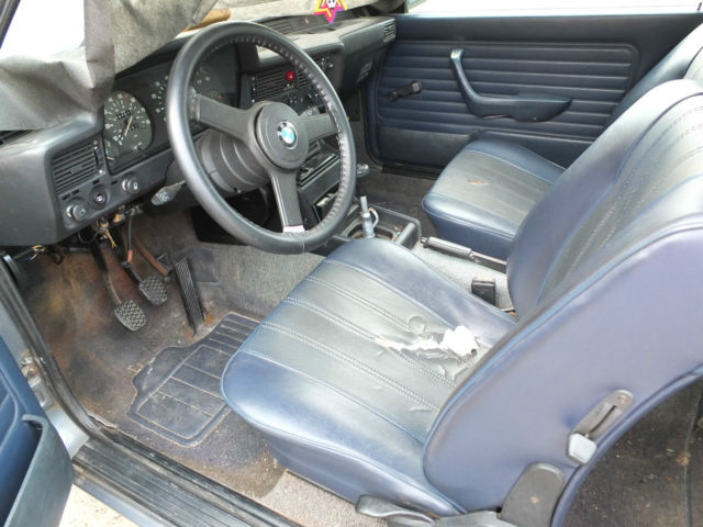 1983 Baltic Blue Metallic BMW 3-Series Coupe