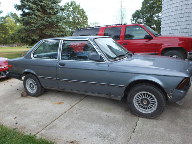 1983 Baltic Blue Metallic BMW 3-Series Coupe