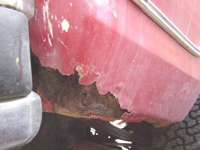 1978 Red Ford Bronco SUV