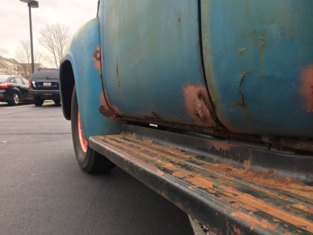 1956 Blue Ford F-100 Standard Cab Pickup