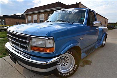 1993 Blue Ford F-150 Pickup Truck