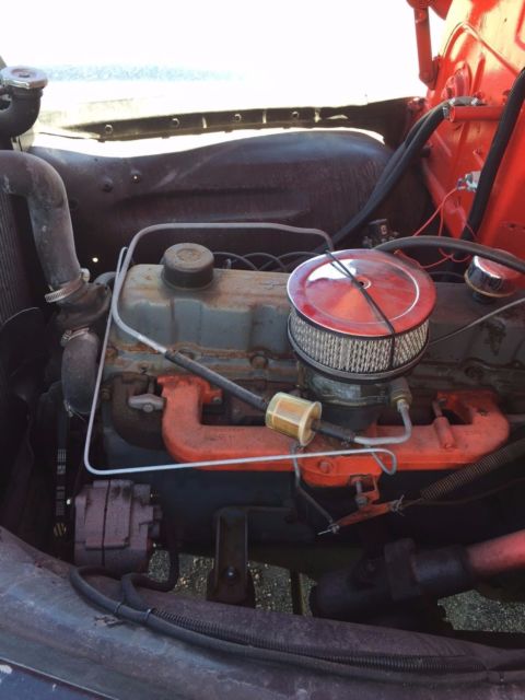 1951 Red GMC Panel Van Van