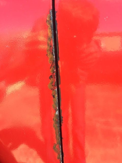 1951 Red GMC Panel Van Van