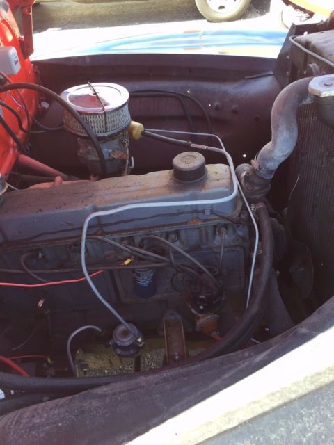 1951 Red GMC Panel Van Van