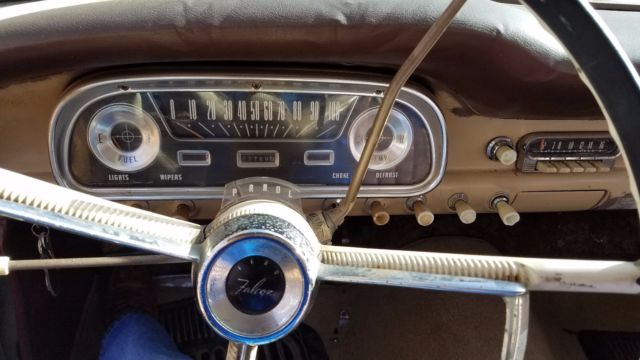 1962 Black Ford Falcon Coupe