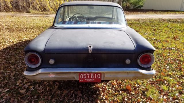 1962 Black Ford Falcon Coupe