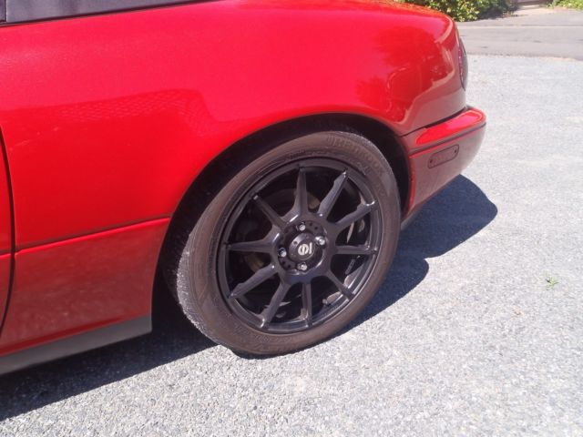 1992 Red Mazda MX-5 Miata Convertible