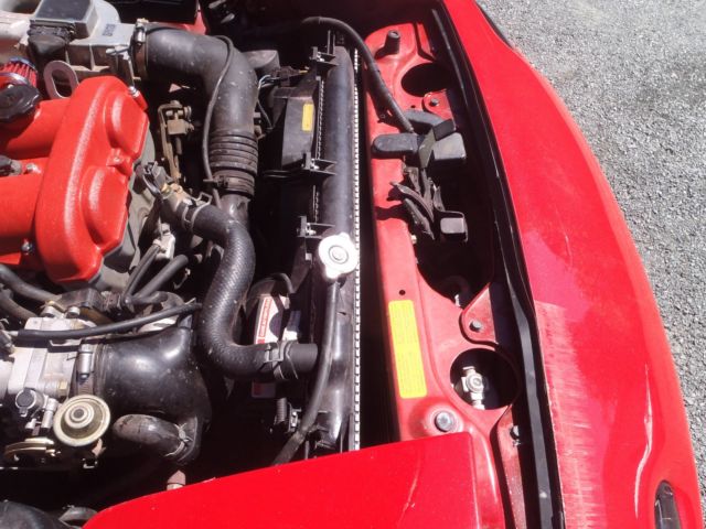 1992 Red Mazda MX-5 Miata Convertible