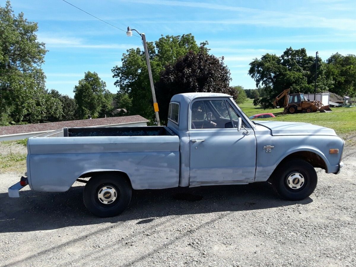 1969 GRAY PRIMER GMC Sierra 1500 Standard Cab Pickup