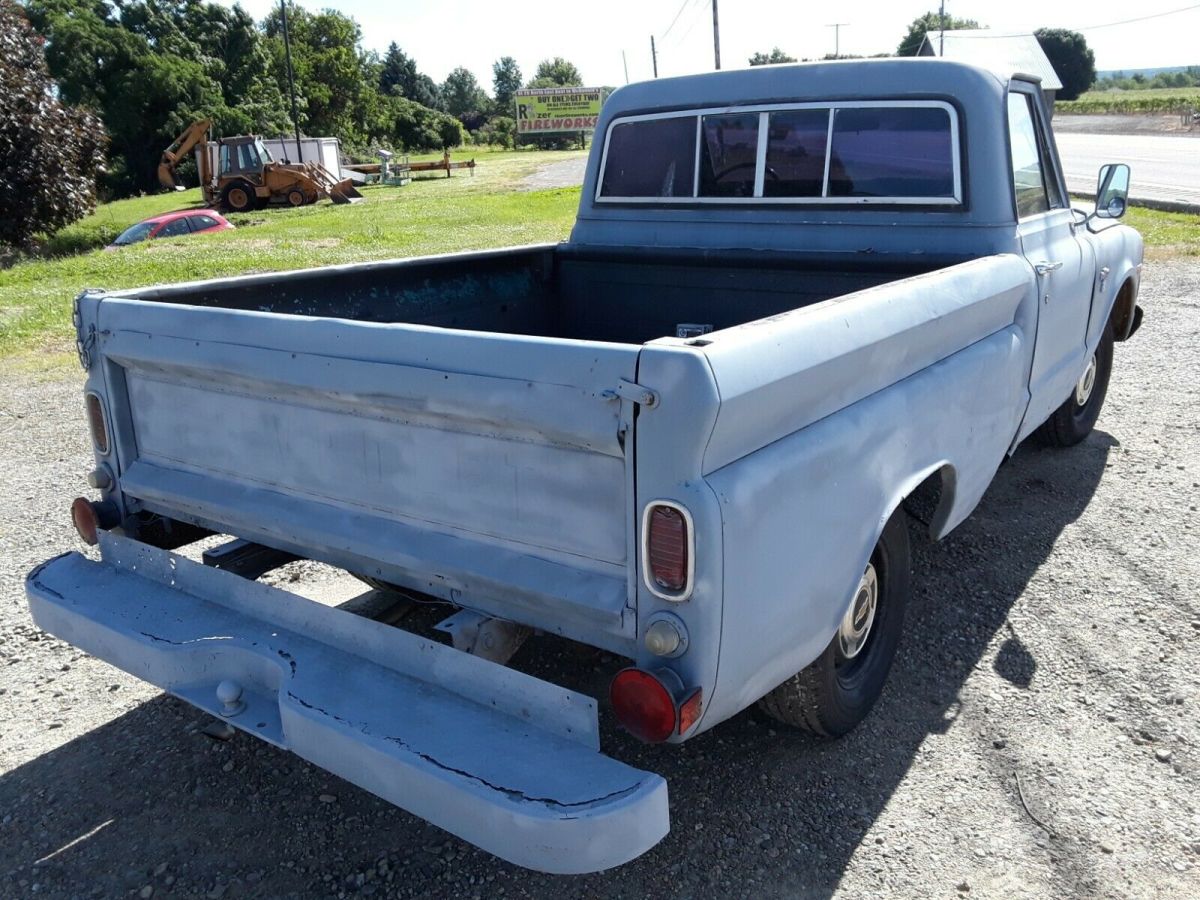 1969 GRAY PRIMER GMC Sierra 1500 Standard Cab Pickup