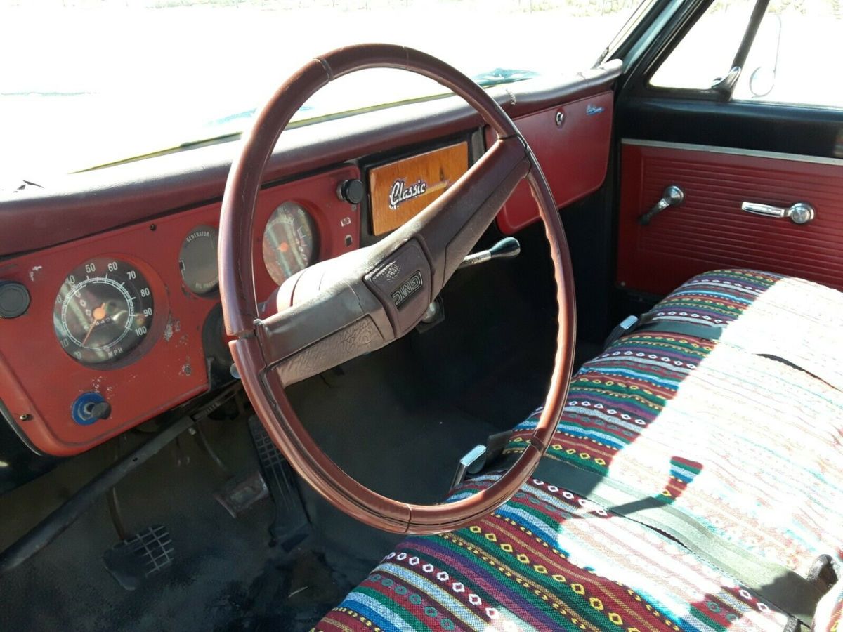 1969 GRAY PRIMER GMC Sierra 1500 Standard Cab Pickup