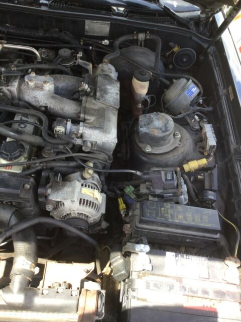 1986 Black Toyota Supra Hatchback