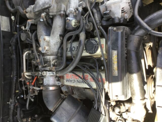 1986 Black Toyota Supra Hatchback