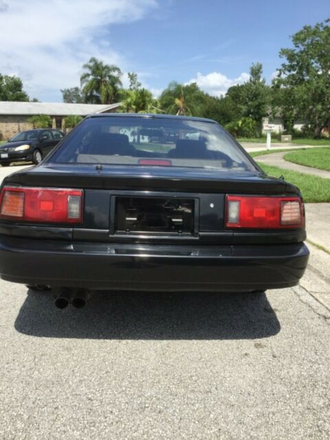 1986 Black Toyota Supra Hatchback