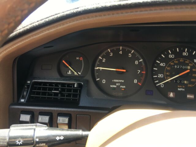 1986 Black Toyota Supra Hatchback