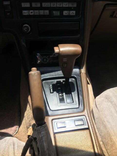 1986 Black Toyota Supra Hatchback