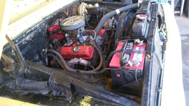 1963 Yellow Chevrolet C-10 Standard Cab Pickup