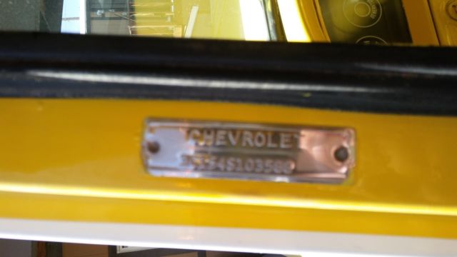 1963 Yellow Chevrolet C-10 Standard Cab Pickup