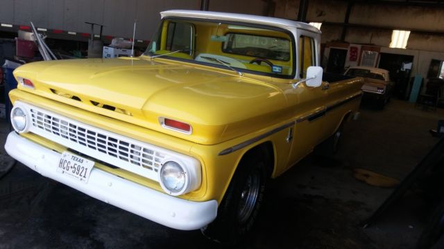 1963 Yellow Chevrolet C-10 Standard Cab Pickup