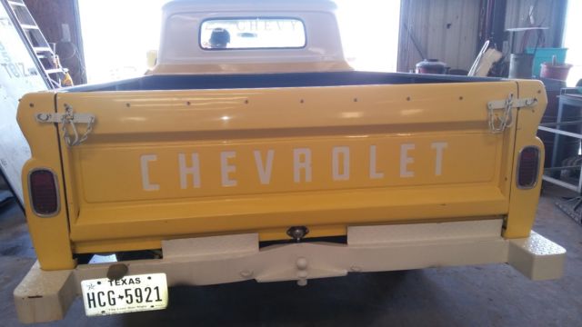 1963 Yellow Chevrolet C-10 Standard Cab Pickup