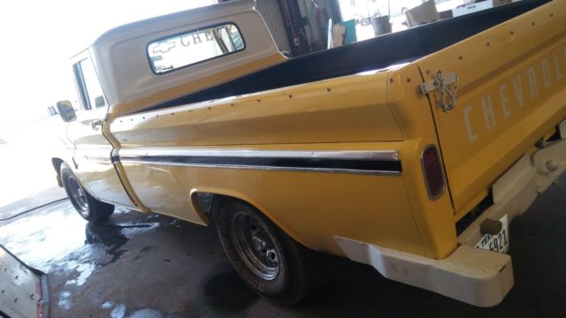 1963 Yellow Chevrolet C-10 Standard Cab Pickup