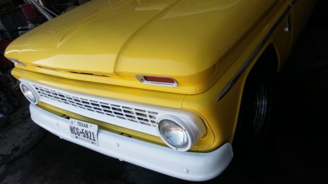 1963 Yellow Chevrolet C-10 Standard Cab Pickup