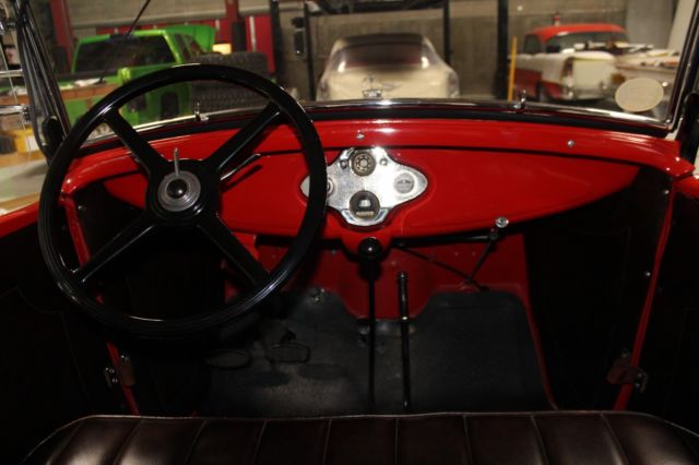 1931 Red/Black Ford Model A Roadster