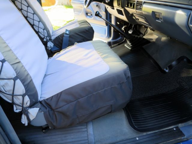 1992 Blue Ford Bronco SUV