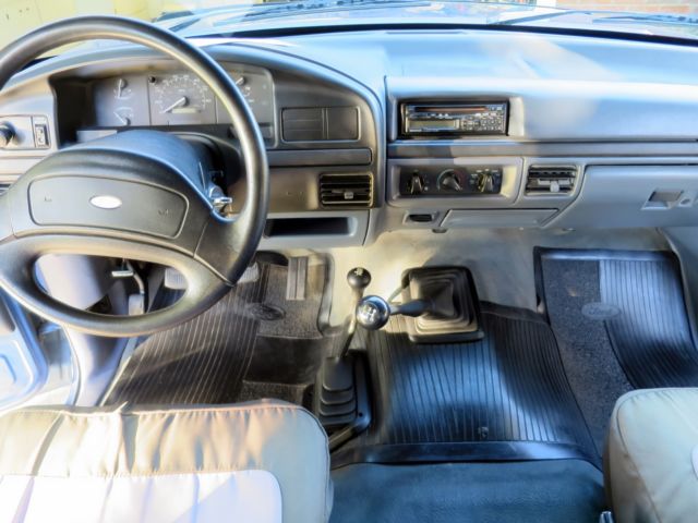 1992 Blue Ford Bronco SUV