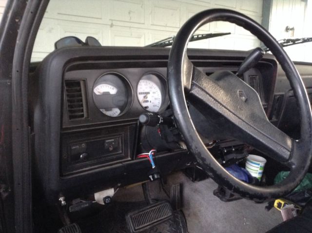 1991 Black Dodge Ram 2500 Cab & Chassis